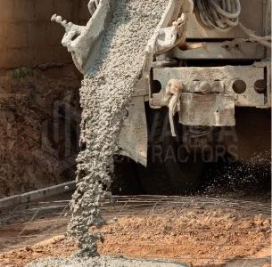 Concrete sidewalk work in NYC